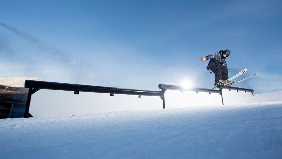 Hemsedal tricks på ski. Foto: SkiStar
